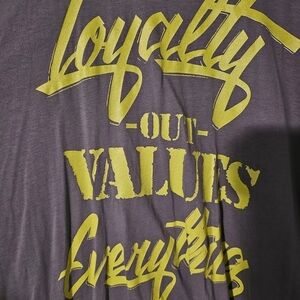 Unbranded Men's Loyalty T-Shirt Short Sleeve Size 3xl